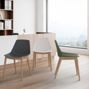 avoca wooden office chair