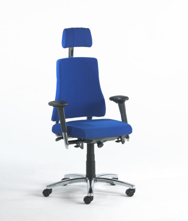Axia office chair with headrest