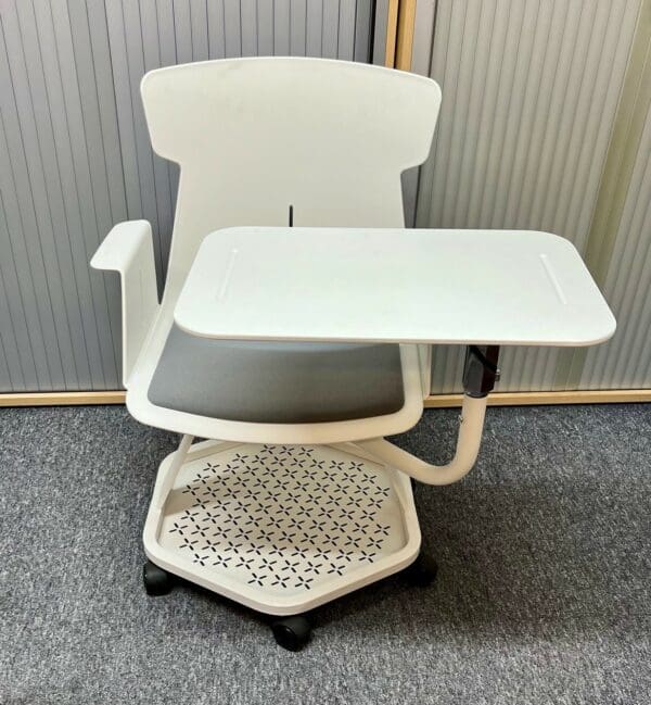 Training Chairs With or Without Writing Tablets - White